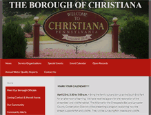 Tablet Screenshot of christianaboro.com